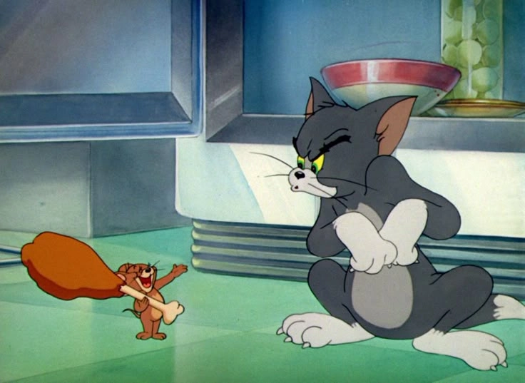 Hình ảnh Tom và Jerry hài hước khiến fan thích thú