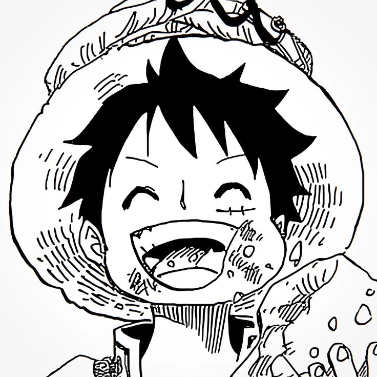 Luffy chibi dễ vẽ dành cho những người yêu thích One Piece