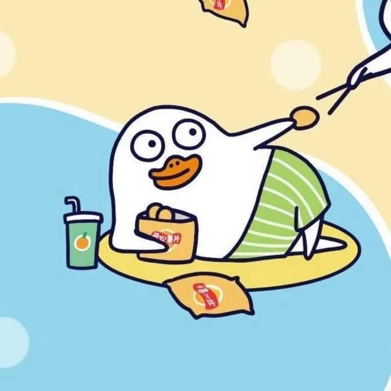 Ảnh avatar vịt mỏ vàng siêu cute cho mọi nhà