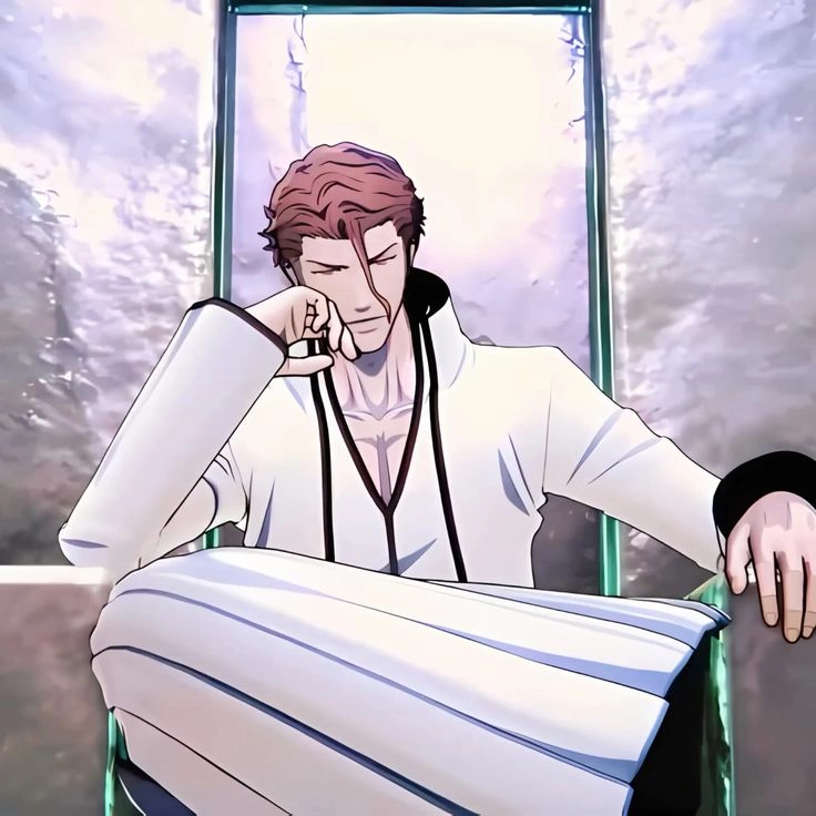 Aizen Sosuke art tranh fanart thể hiện vẻ đẹp nguy hiểm