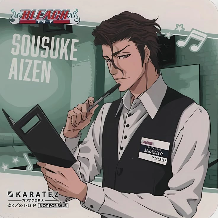 Aizen Sosuke drawing tranh vẽ tay đầy nghệ thuật và chiều sâu