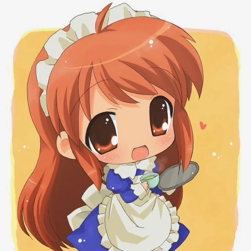 Hình cute chibi mang đến cảm giác nhẹ nhàng vui vẻ
