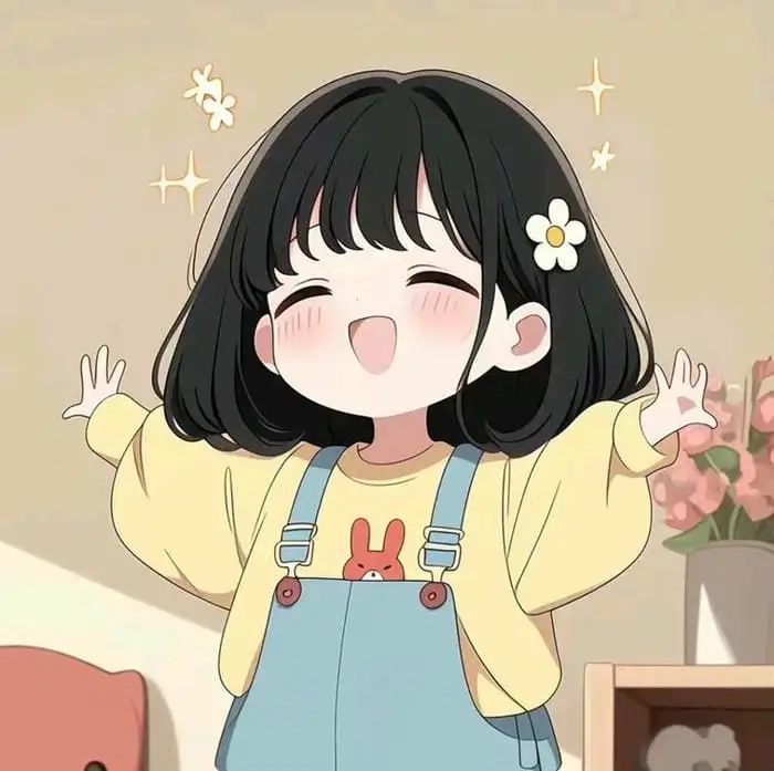 Nữ chibi cute mang đến cảm giác ấm áp dễ chịu