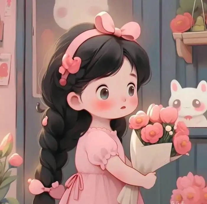 Ảnh anime cute chibi nữ tạo cảm giác dễ chịu
