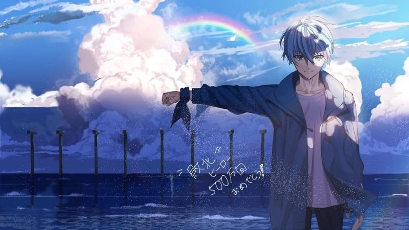 Avatar anime nam ngầu ánh nhìn lạnh