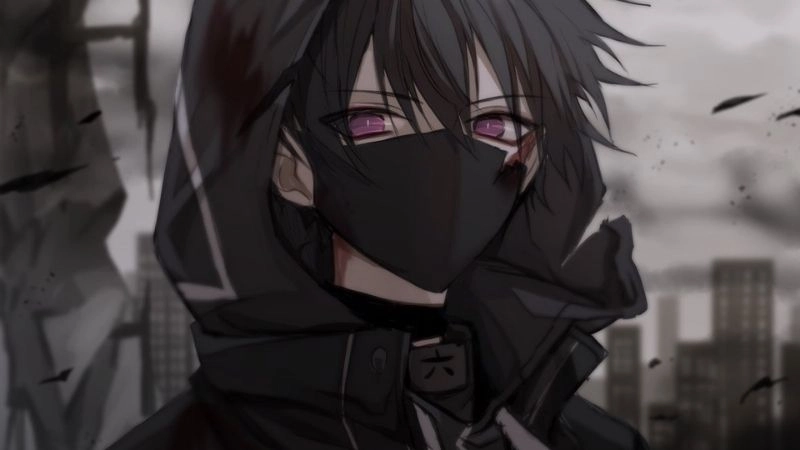 Ảnh avatar anime ngầu nam toát vẻ lạnh lùng