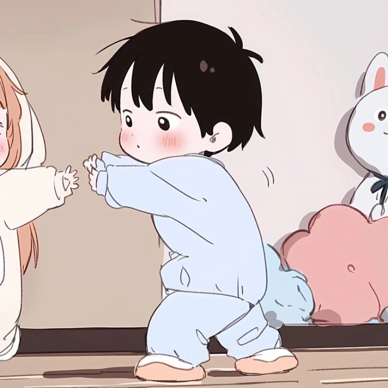 Avatar đoi cute siêu ngọt ngào đáng yêu