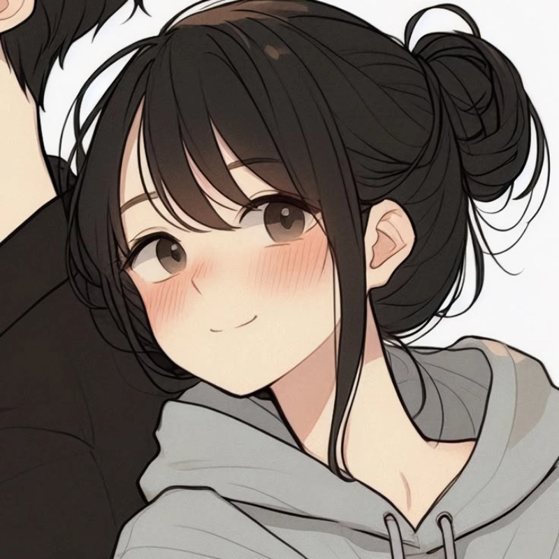 Ảnh đôi anime cute làm tim loạn nhịp