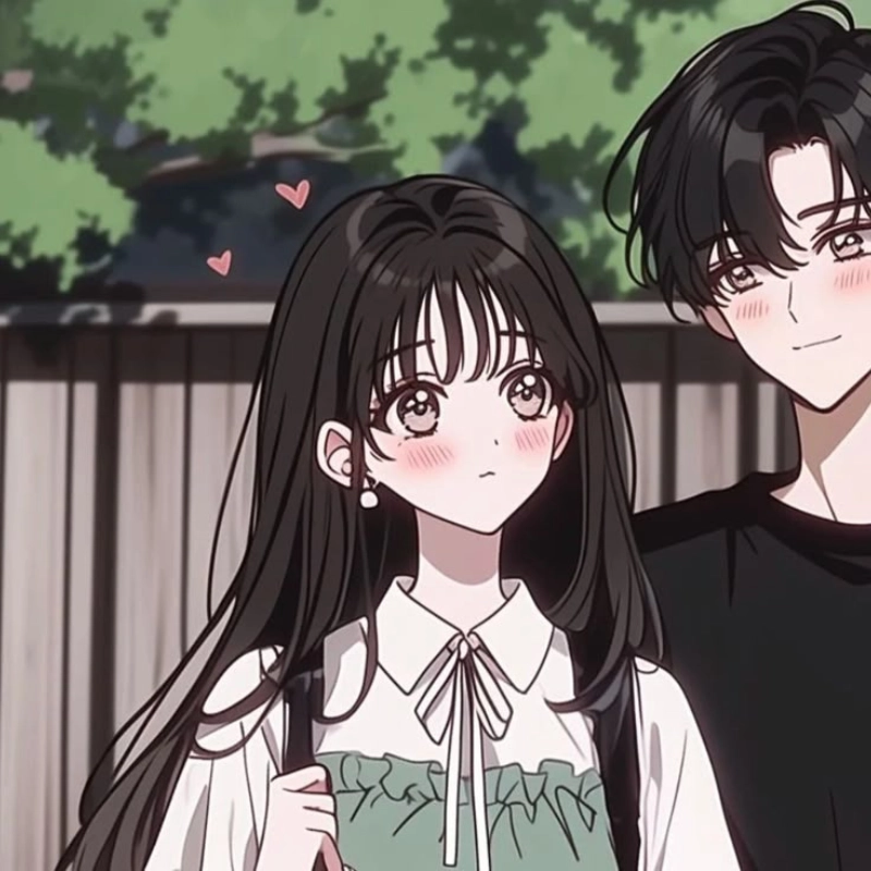 Ảnh anime cặp đôi ngầu phong cách đỉnh cao
