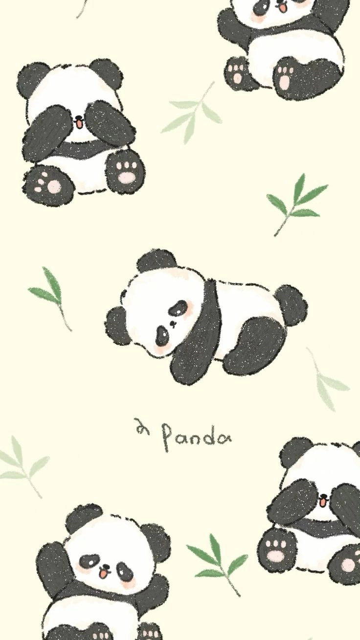 Chibi kawaii panda cute panda chibi siêu kawaii