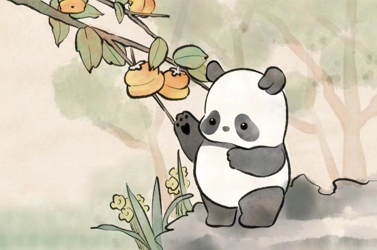 Cute chibi panda drawing vẽ panda chibi siêu cute