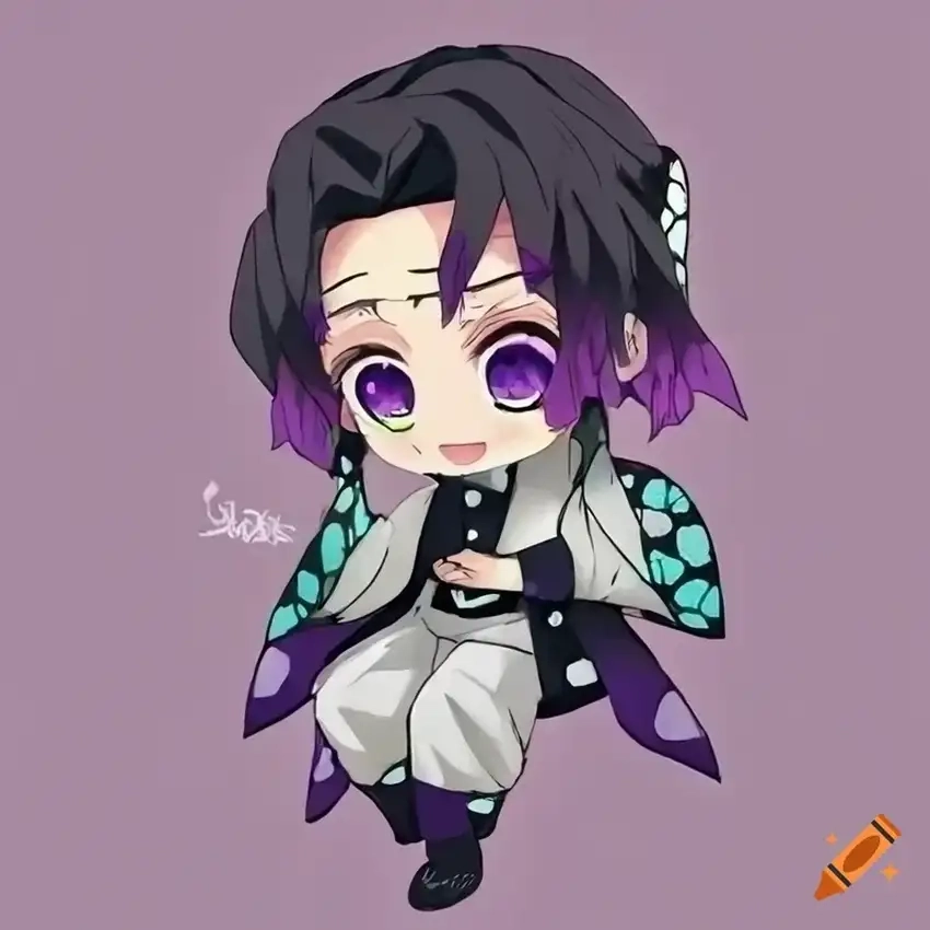 Hình ảnh Shinobu Chibi Cute đáng yêu khó cưỡng