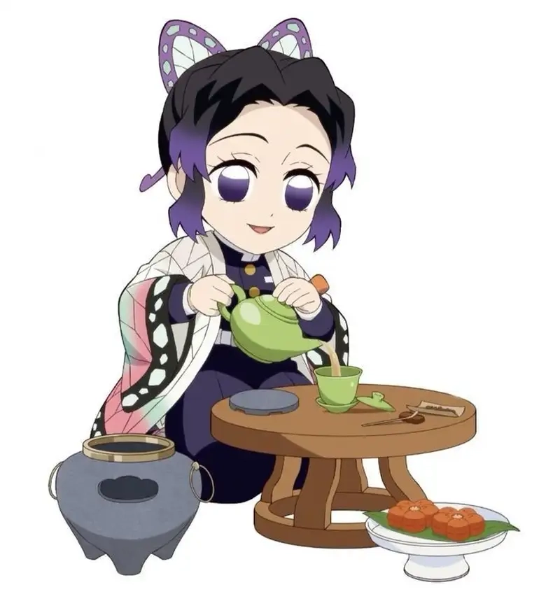 Hình ảnh Shinobu chibi cute tí hon đầy cuốn hút