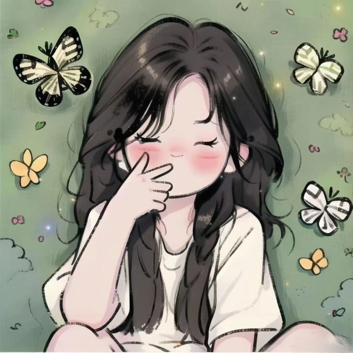 Avatar anime nữ cute chibi làm tim loạn nhịp