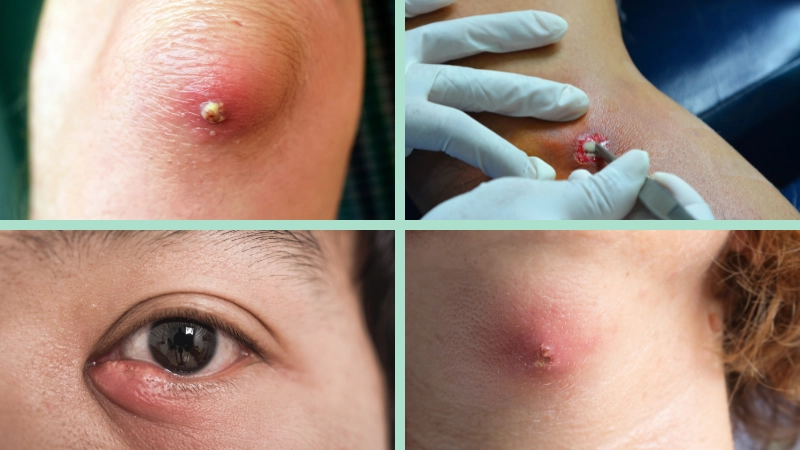 Hiện tượng áp xe là gì mô tả ổ mủ hình thành do vi khuẩn