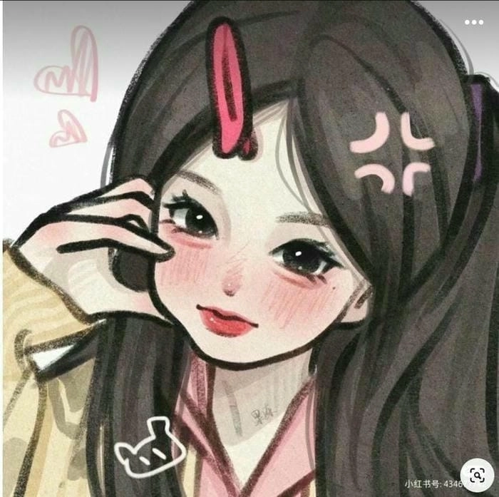 Avatar cute nữ ngầu vừa chất vừa đáng yêu