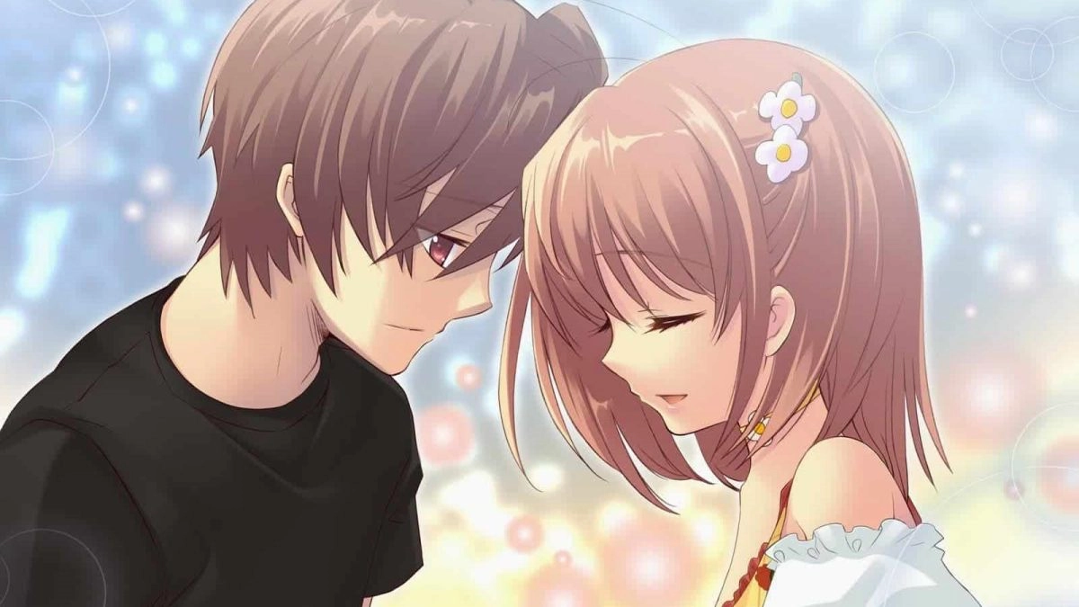 Hình anime cặp đôi lãng mạn bất tận