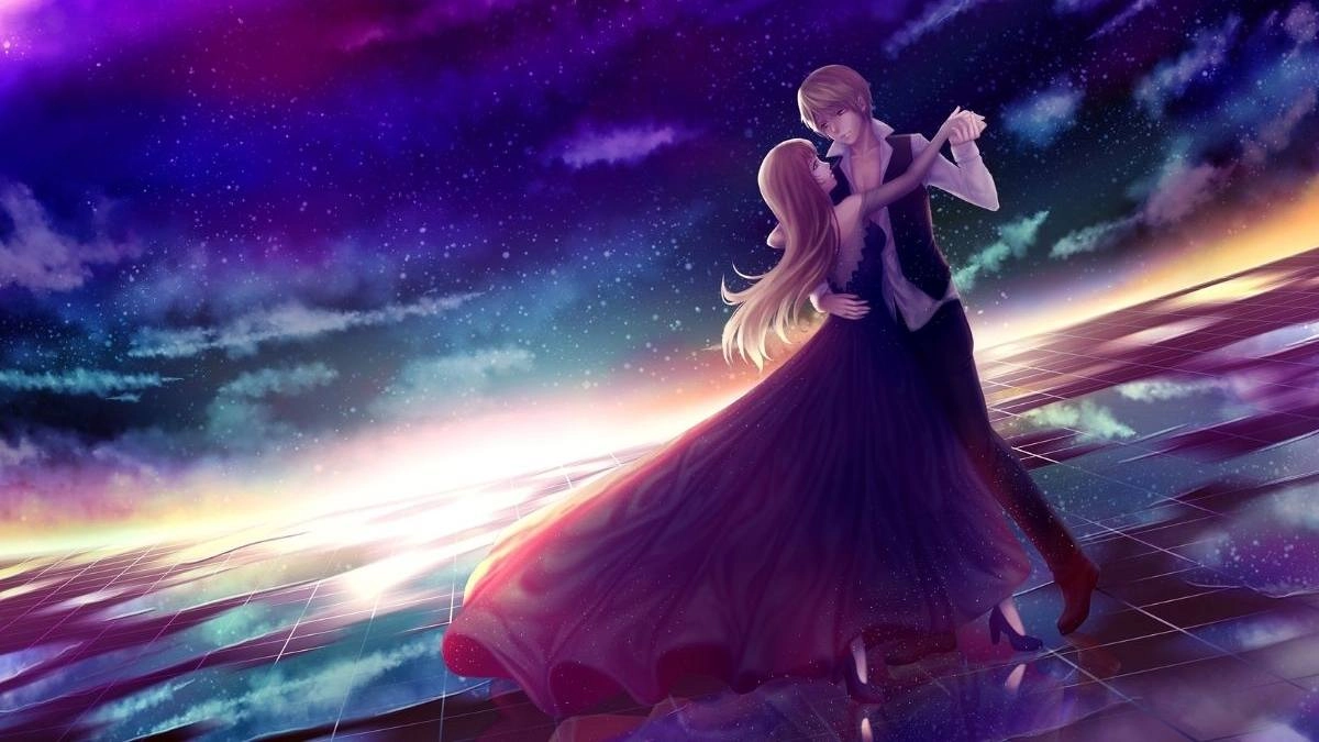 Hình anime cặp đôi dễ thương chạm cảm xúc