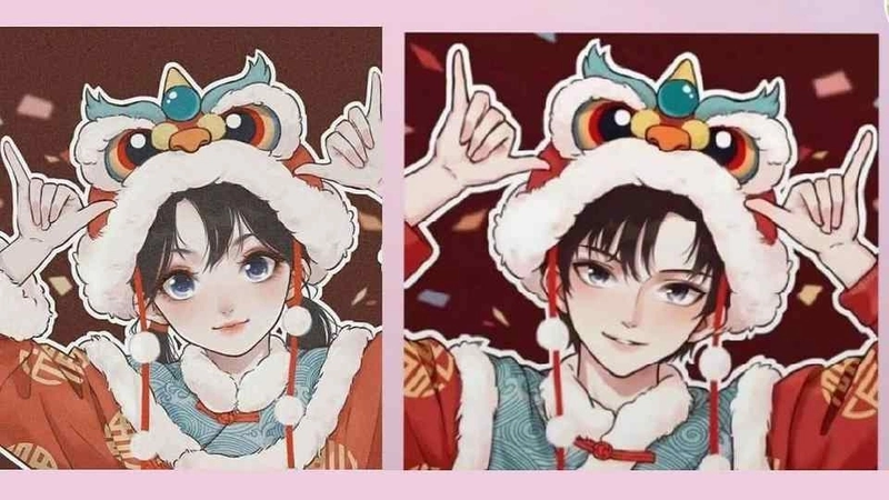 Avatar cặp anime cute đáng yêu và dễ nhớ