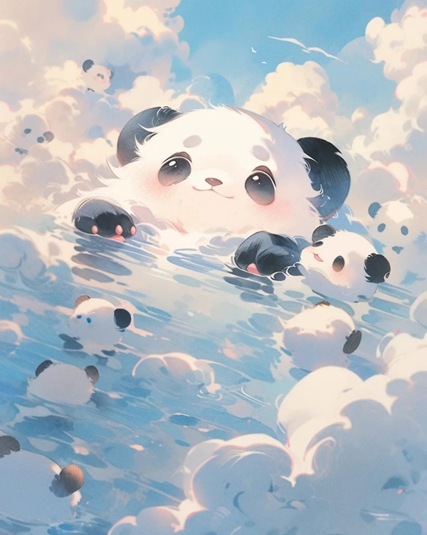 Avatar gấu cute mang lại cảm giác dễ chịu