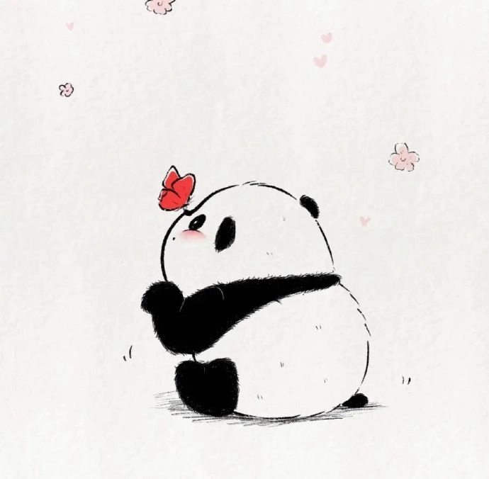 Gấu trúc avatar cute mang đến vẻ đáng yêu tuyệt vời