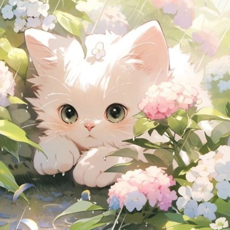 Hình avatar mèo cute ai nhìn cũng mê