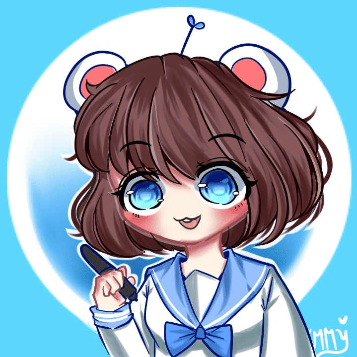 Vẽ chị mèo Simmy chibi với nét bút sinh động