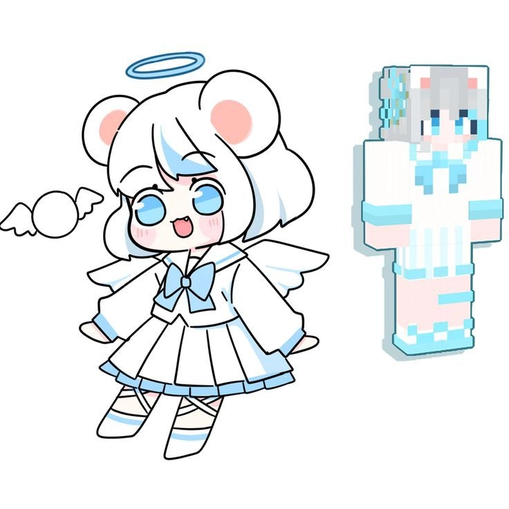 Cách Vẽ Mèo Simmy Chibi cực đơn giản cho bé