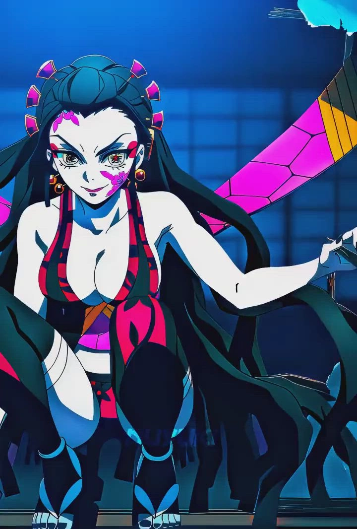 Daki Demon Slayer full body vẻ đẹp toàn diện của quỷ