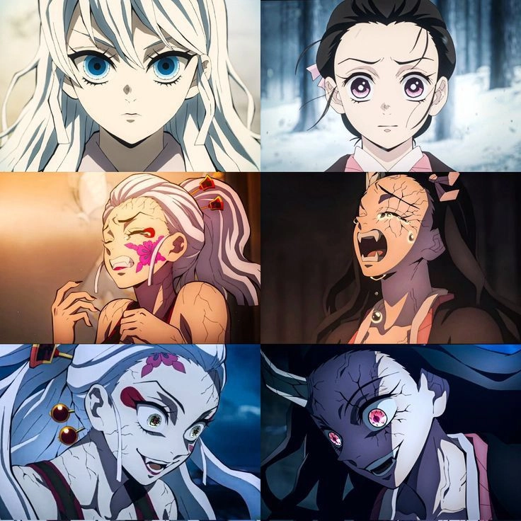 Kimetsu Yaiba Nezuko vs Daki trận chiến làm rung chuyển KnY