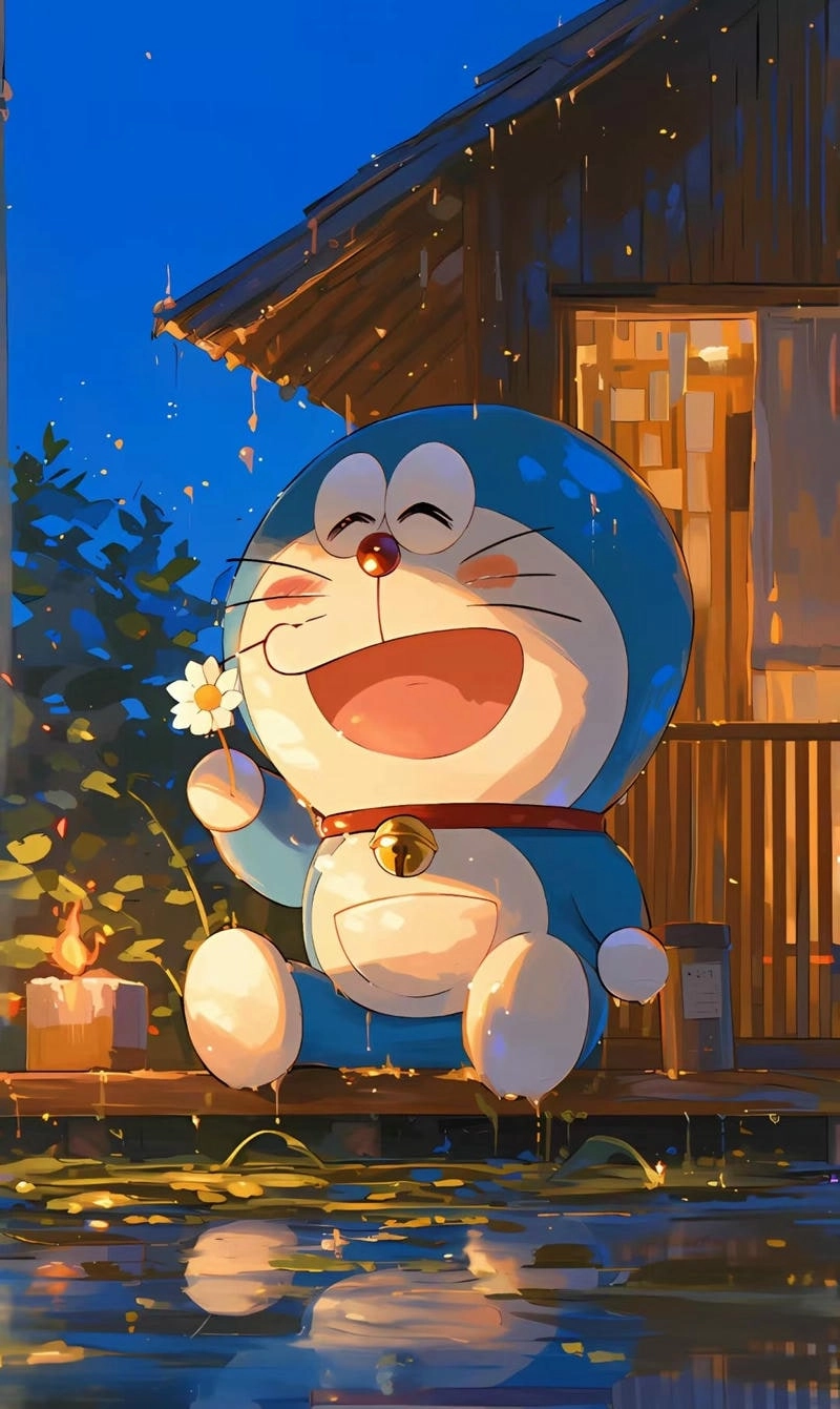 Hình nền Doraemon cho điện thoại dễ thương