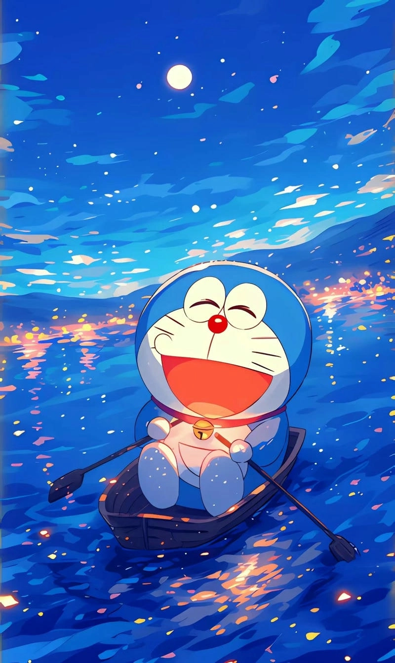 Hình nền cute Doraemon mềm mại