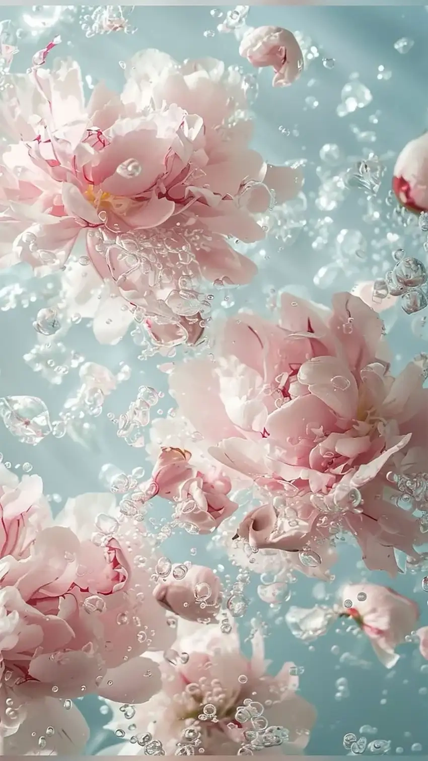 Hình nền điện thoại hoa mẫu đơn rực rỡ