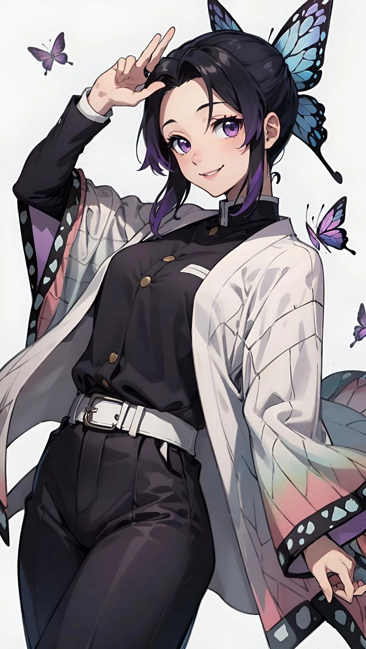 Demon Slayer Shinobu fanart Shinobu trong nét vẽ KnY