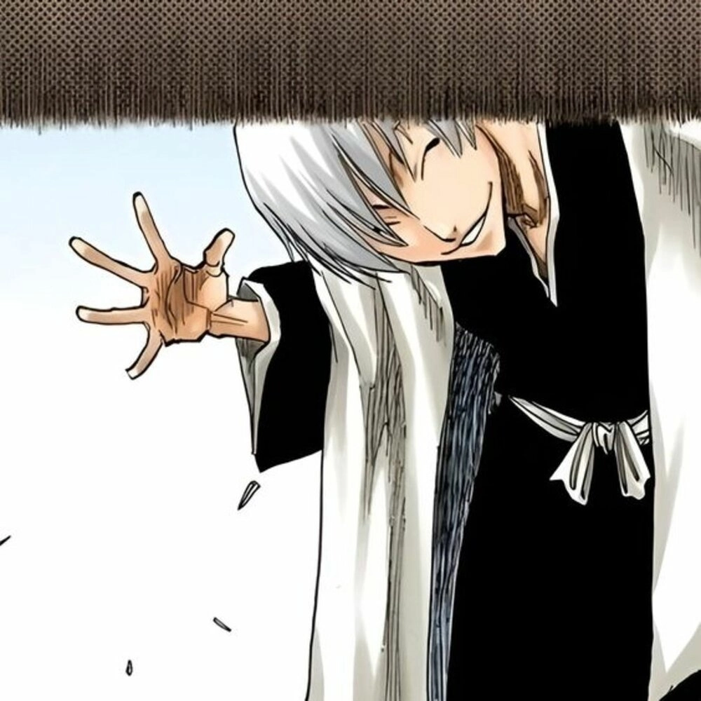 Gin Ichimaru official art minh họa chuẩn từ Tite Kubo