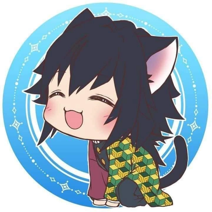 Vẽ Giyuu chibi sáng tạo hình ảnh Thủy Trụ ngộ nghĩnh