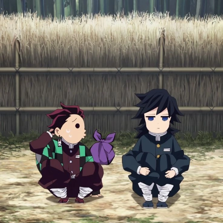 Demon Slayer Tanjiro x Giyuu ship làm tan chảy trái tim
