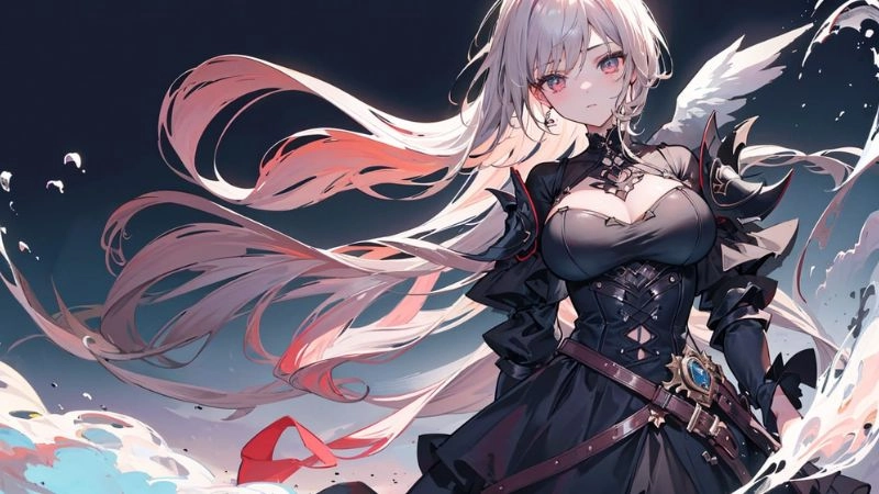 Avatar anime nữ chất toát vẻ bất cần