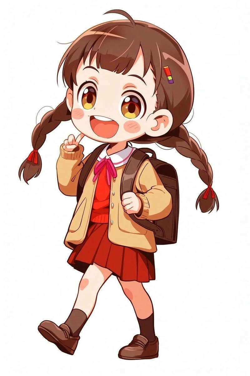 Hình avatar anime nữ cute sáng bừng không gian