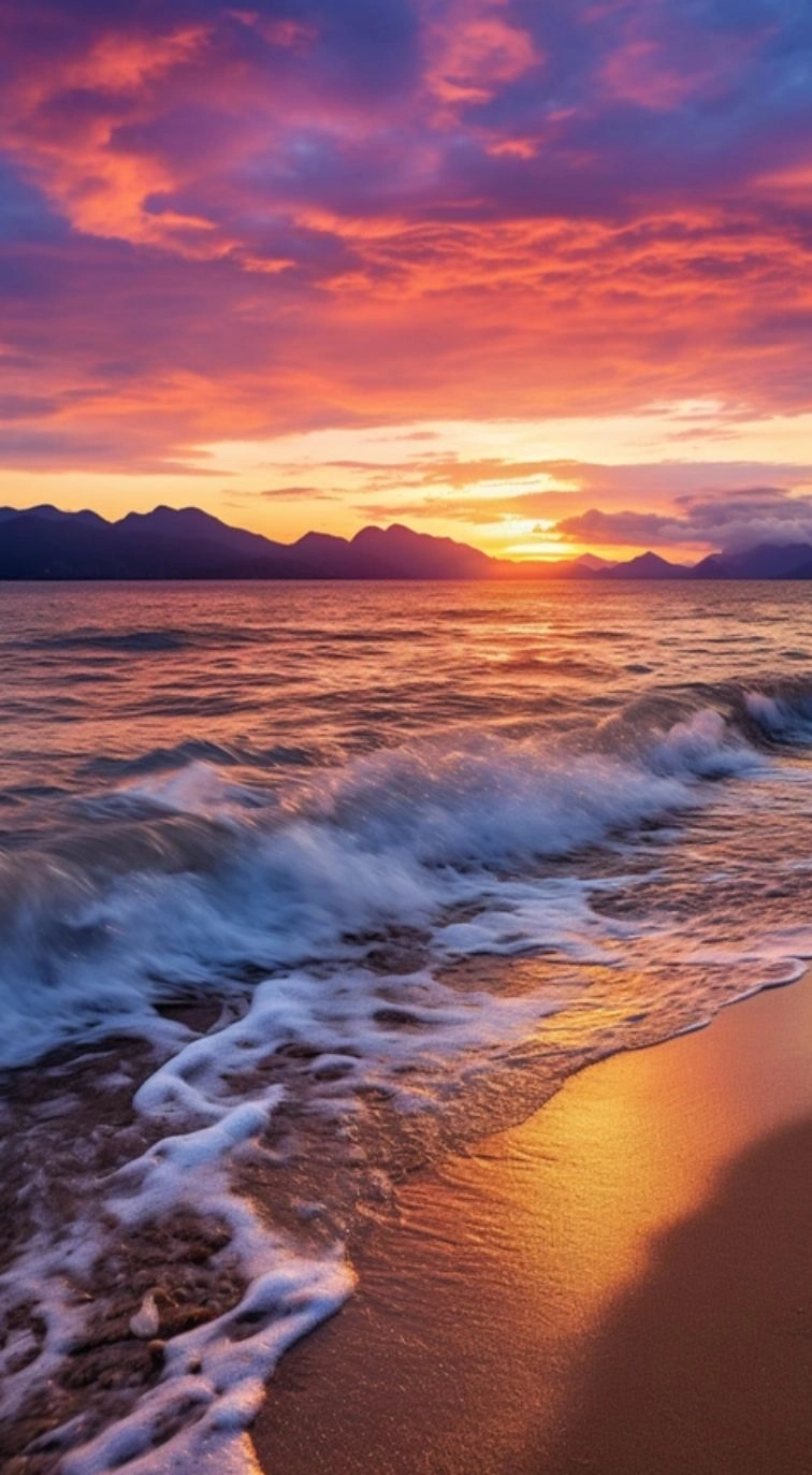 Hình nền điện thoại cảnh biển yên bình