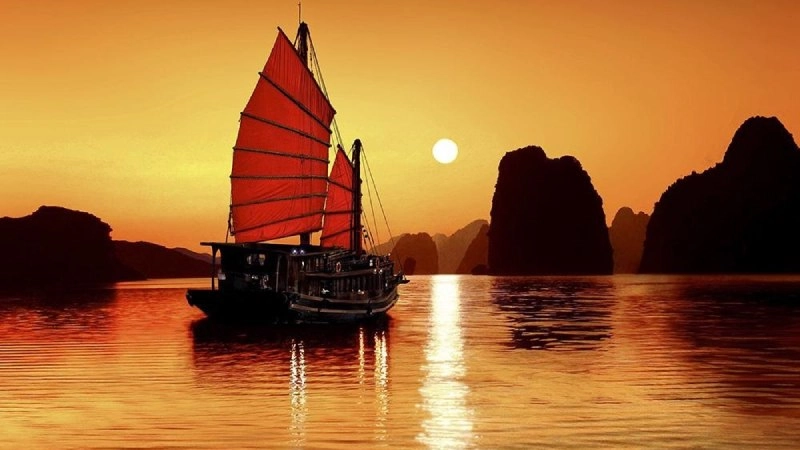 Hình nền bãi biển đẹp thanh thoát