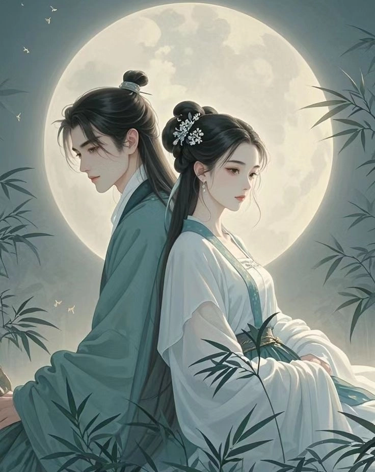 Hình nền anime cặp đôi cute cho điện thoại