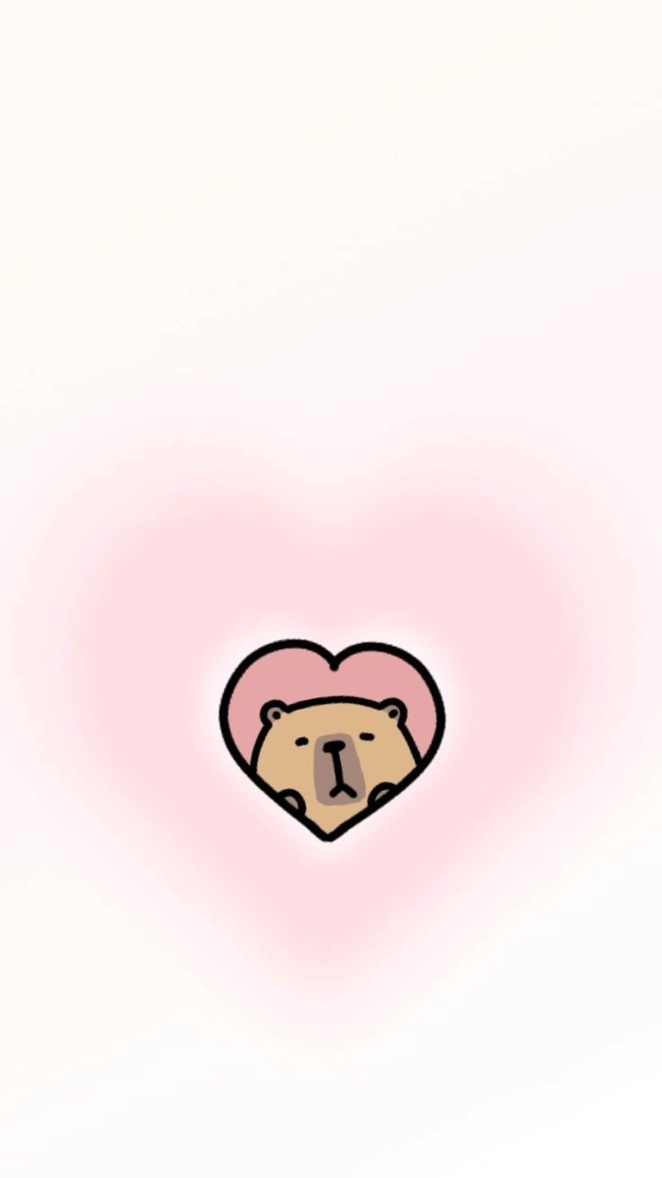 Hình nền Capybara cute vô tri mới lạ