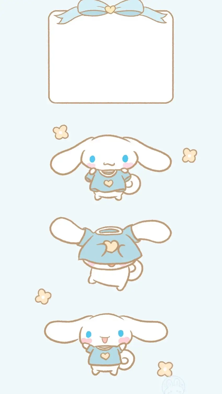 Hình Cinnamoroll cute tinh nghịch nhẹ nhàng