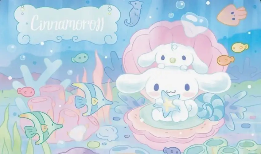 Hình nền Kuromi và Cinnamoroll anime