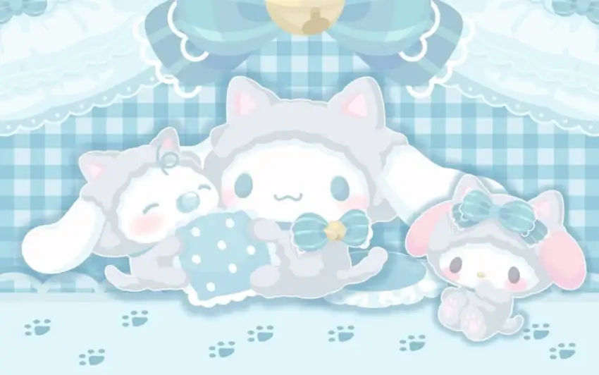 Hình nền Cinnamoroll và Kuromi ấn tượng
