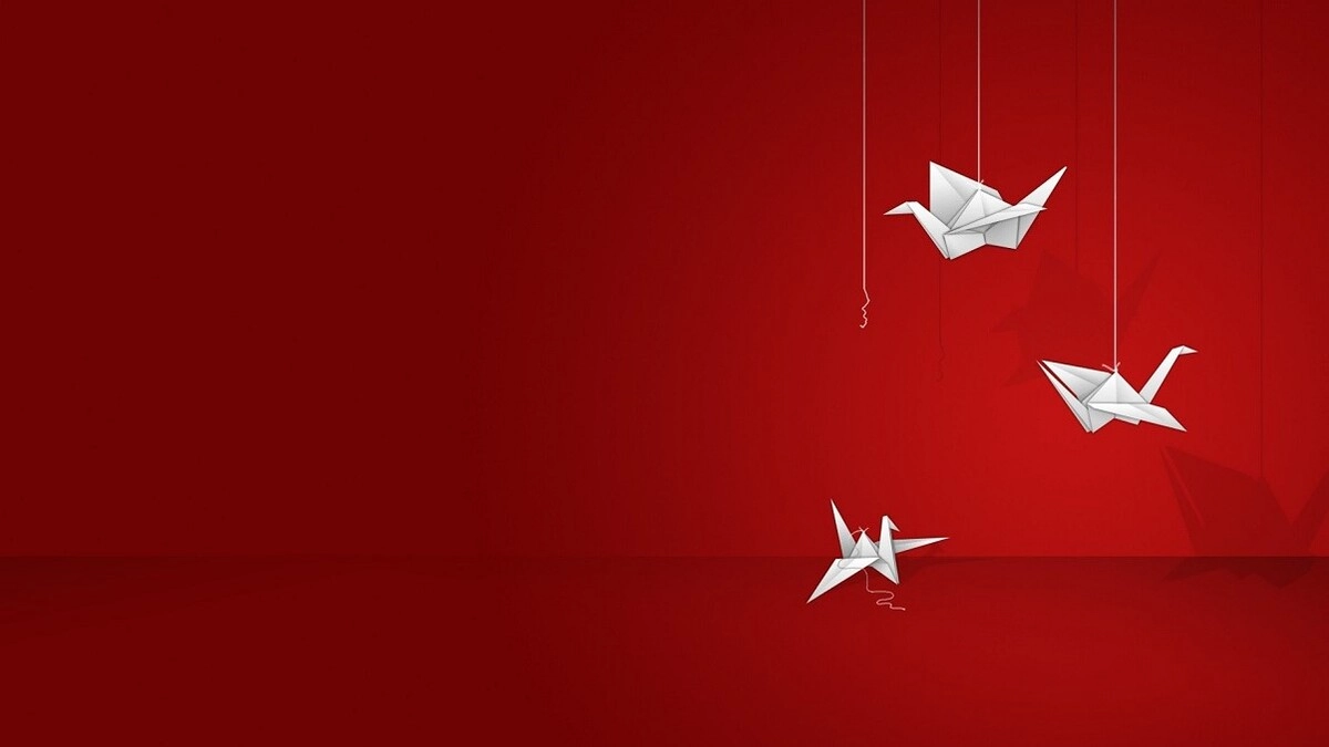 Hình nền PowerPoint màu đỏ chuyên nghiệp nổi bật