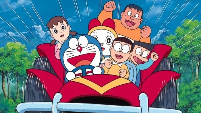 Doraemon làm hình nền lung linh