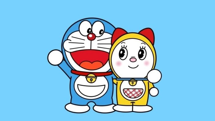Hình nền dễ thương Doremon đáng yêu