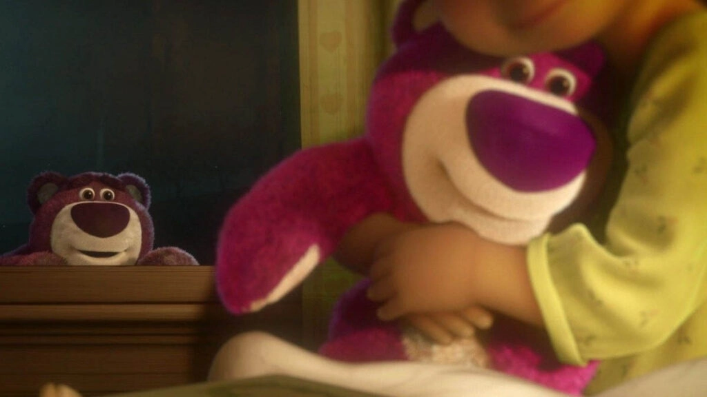 Hình nền gấu Dâu đáng yêu siêu cute cho máy tính